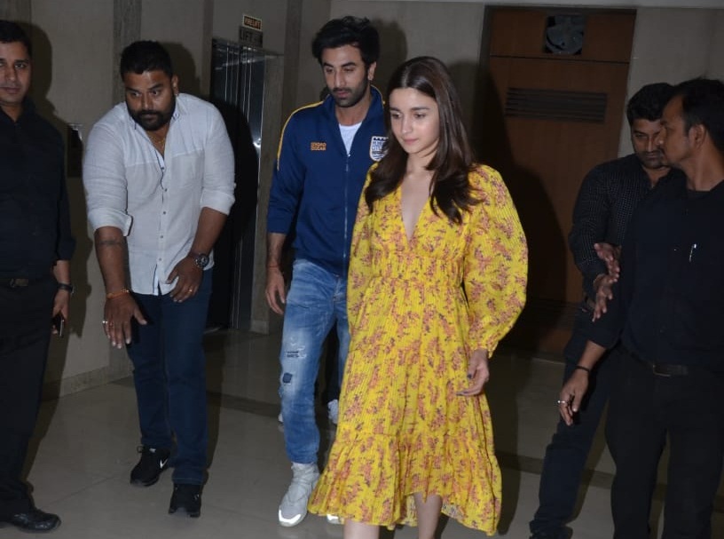 Ranbir and Alia for the screening of RARKPK : r/BollyBlindsNGossip