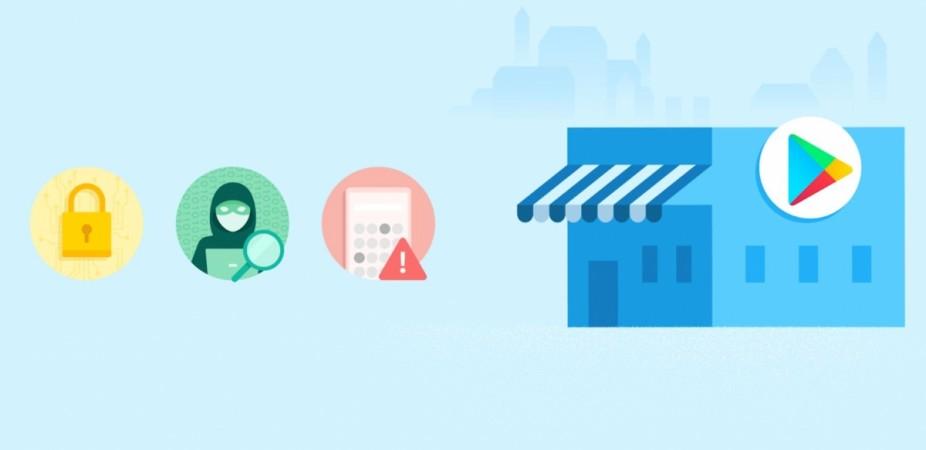Google Play Protect system now scans over 50 billion apps on users' devices each day to make sure apps installed on the device aren't behaving in harmful ways Google, Play store, protection