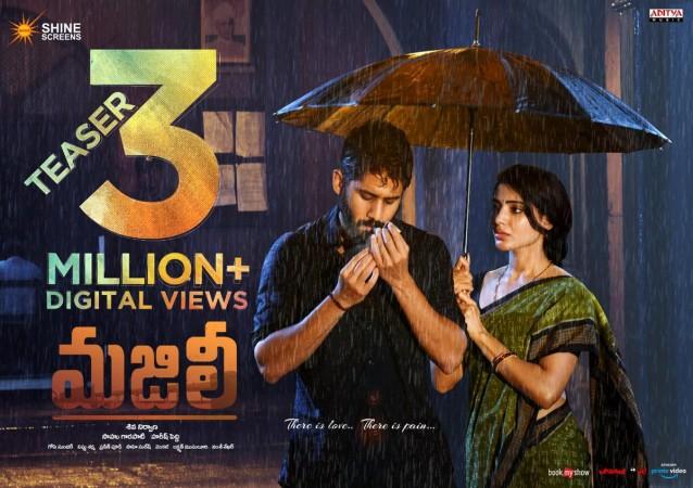 Samantha Akkineni and Naga Chaitanya in Majili Samantha Akkineni and Naga Chaitanya in Majili