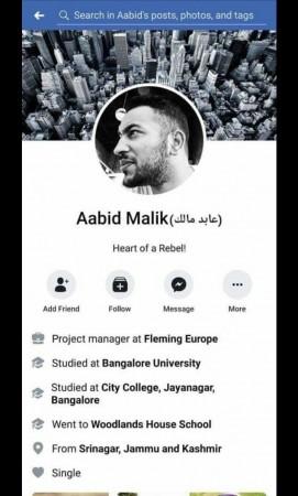 pulwama attack facebook post