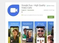 Google, Duo, video chat, app, play store