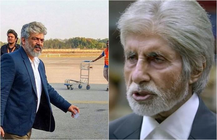 Ajith and Amitabh Bachchan. Ajith vs Amitabh Bachchan