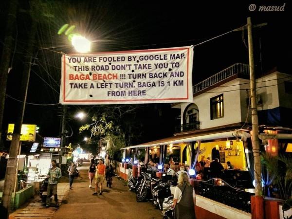 Google Maps vs Goa locals Google Maps vs Goa locals