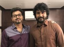 Thalapathy Vijay with Sivakarthikeyan