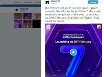 Flipkart, Xiaomi,Redmi Note7, teaser