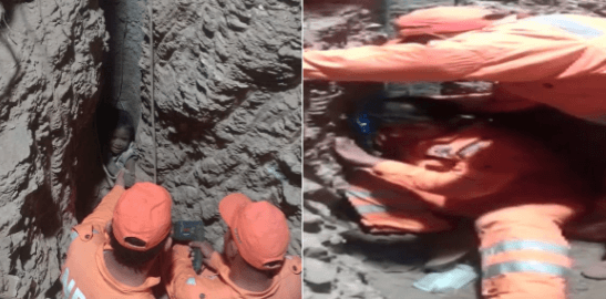 Rescue operations underway. Pune boy
