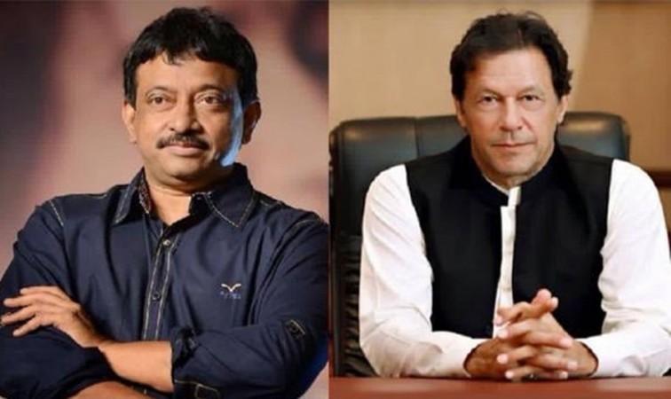 Ram Gopal Varma and Pakistan Prime Minister Imran Khan Ram Gopal Varma and Pakistan Prime Minister Imran Khan