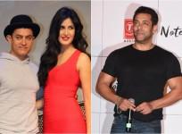 Aamir Khan, Katrina Kaif, Salman Khan