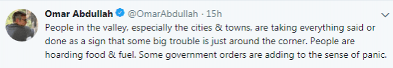 Omar tweet