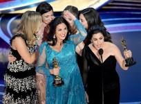 Rayka Zehtabchi and Melissa Berton receive Oscar Award