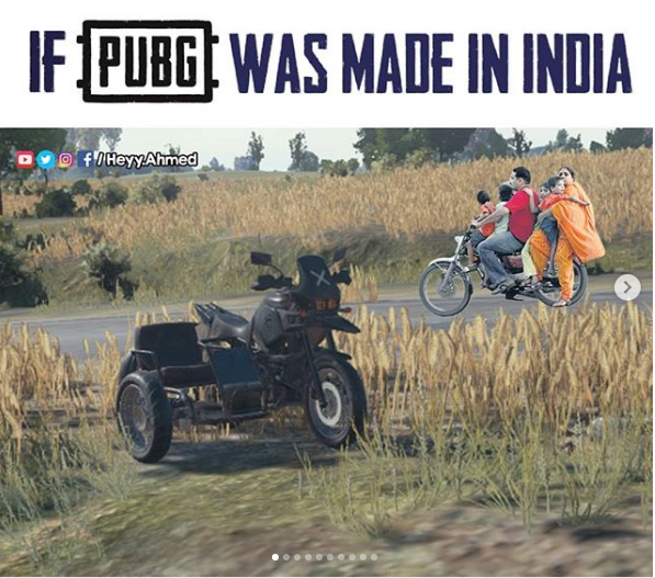 If PUBG was made in India memes