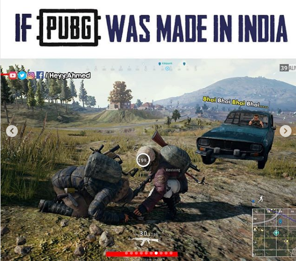 If PUBG was made in India memes