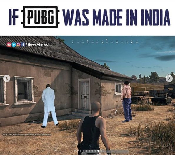 If PUBG was made in India memes