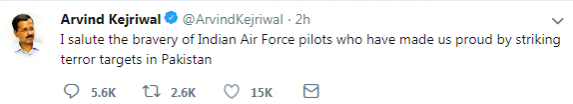 arvind tweet