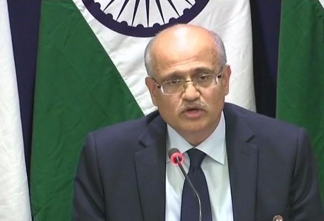 India's Foreign Secretary Vijay Gokhle