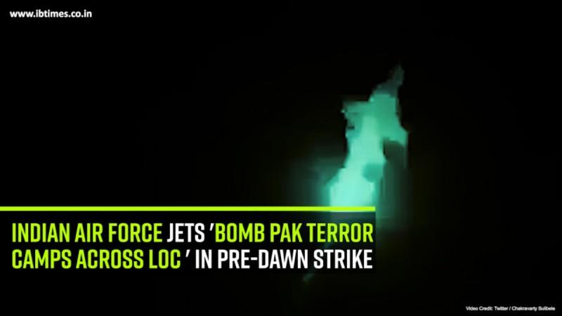 Indian Air Force jets 'bomb Pak terror camps across LoC ' in pre-dawn strike