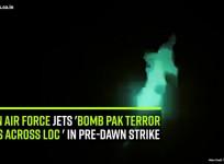 Indian Air Force jets 'bomb Pak terror camps across LoC ' in pre-dawn strike