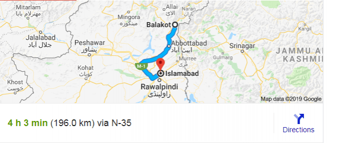 Balakot is located in the Khyber Pakhtunkhwa province in Northwest Pakistan, 196 kilometres away from its capital, Islamabad. Balakot