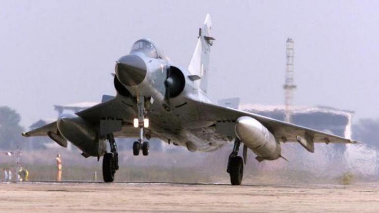 An Indian Air Force Mirage 2000 fighter jet. Mirage 2000