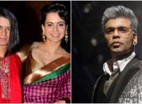 Kangana Ranaut's sister Rangoli attacked Karan Johar