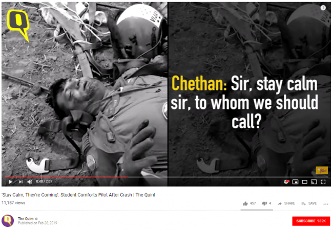 surya kiran pilot injures