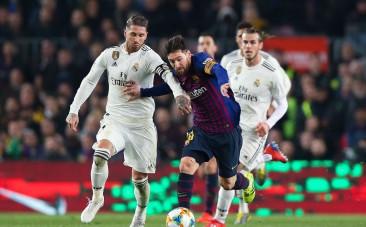 Lionel Messi Sergio Ramos Real Mardid vs Barcelona