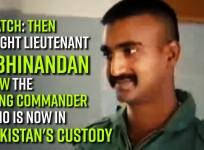 Watch: Then Flight lieutenant Abhinandan now the Wing Commander who is now in Pakistan's custody