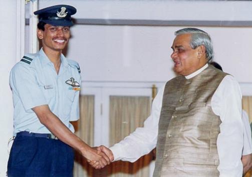 Flight Lieutenant, Kambampati Nachiketa who was captured by Pakistani army in 1999 with the former Prime Minister, atal Bihari Vajpayee Kambampati
