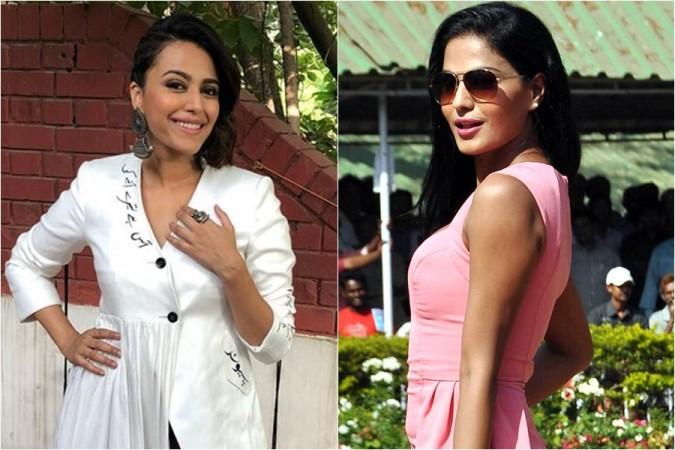Swara Bhasker and Veena Malik Swara Bhasker and Veena Malik
