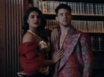 Priyanka Chopra and Nick Jonas in Sucker