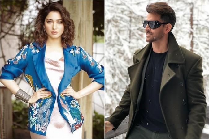 Tamannaah Bhatia, Hrithik Roshan Tamannaah Bhatia, Hrithik Roshan