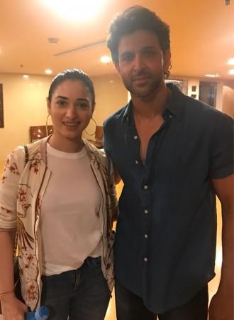Tamannaah Bhatia, Hrithik Roshan Tamannaah Bhatia, Hrithik Roshan