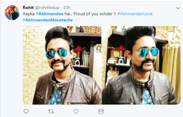 abhinandand moustache 1
