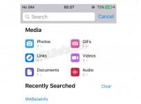 WhatsApp, advanced search