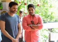 Allu Arjun with Trivikram Srinivas