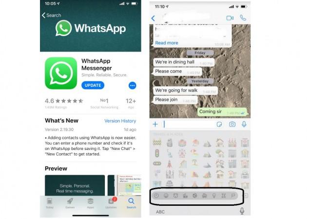 WhatsApp gets new update with new UI improvements. WhatsApp, iOS, iPhone, update