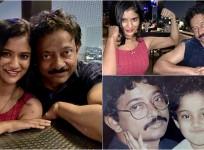 Ram Gopal Varma with his niece Shravya Varma