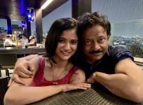 Ram Gopal Varma with his niece Shravya Varma