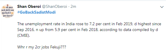 Modi twiiter