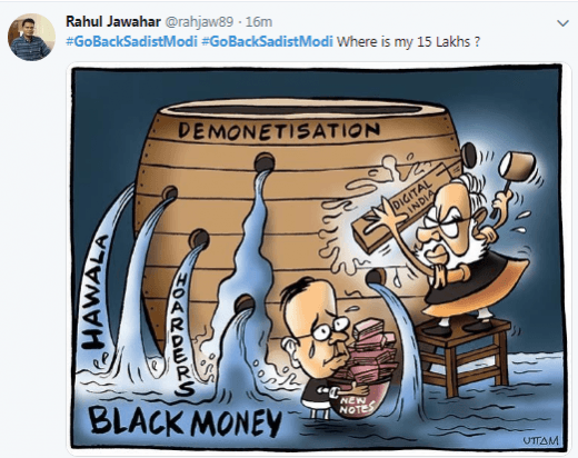 Modi twiiter