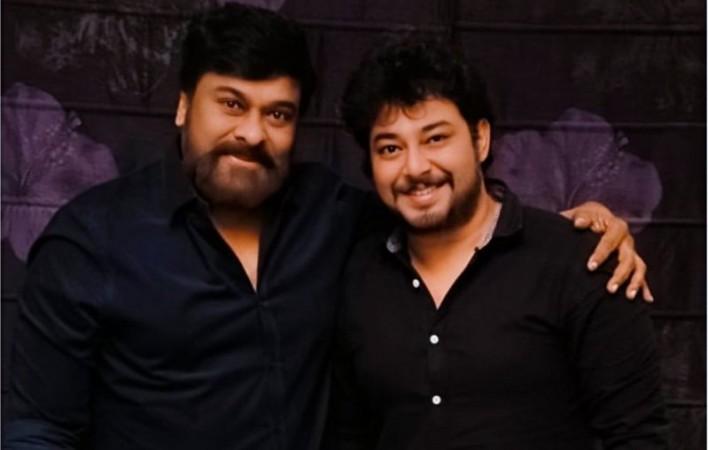Tanish Alladi with megastar Chiranjeevi Tanish Alladi with megastar Chiranjeevi