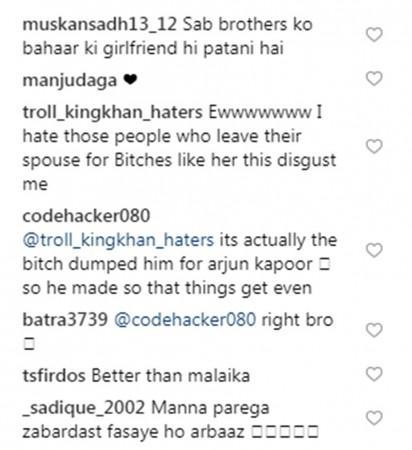 Netizens compare Giorgia with Arbaaz's ex-wife Malaika Netizens compare Giorgia with Arbaaz's ex-wife Malaika