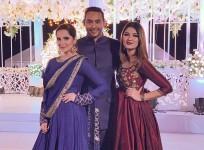 Sania Mirza, Asad Azharuddin, Anam Mirza