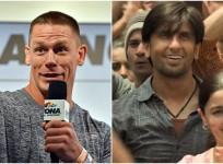 John Cena shares Ranveer Singh's Gully Boy still on Instagram