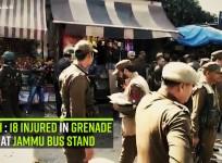 Watch: 18 injured in grenade blast at Jammu bus stand