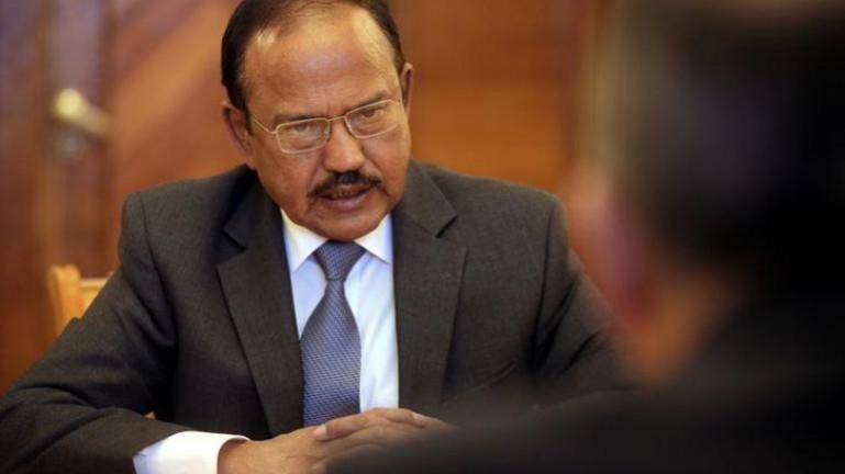 India's National Security Advisor Ajit Doval. Ajit Doval