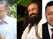 FM Kalifulla, Sri Sri Ravi Shankar Advocate Sriram Panchu