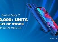 Xiaomi Redmi Note 7 sold out