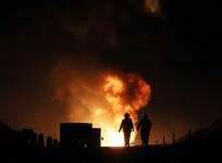 Gas pipeline bombing