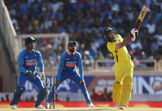 Glenn Maxwell played a handy cameo in the third ODI in Ranchi. Glenn Maxwell MS Dhoni Virat Kohli